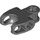 LEGO Dark Stone Gray Connector 2 x 3 with Ball Socket and Smooth Sides and Sharp Edges and Open Axle Holes (89652)