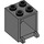 LEGO Dark Stone Gray Container 2 x 2 x 2 with Recessed Studs (4345 / 30060)