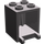 LEGO Dunkles Steingrau Container 2 x 2 x 2 mit versenkten Bolzen (4345 / 30060)