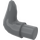 LEGO Dark Stone Gray Cow Horn (64847 / 67258)