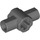 LEGO Dark Stone Gray Cross Connector with Holes and Axle Holders (24122 / 49133)