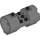LEGO Dark Stone Gray Cylinder 3 x 6 x 2.7 Horizontal Solid Center Studs (93168)