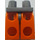 LEGO Dark Stone Gray Deep Sea Diver with Orange Outfit Minifigure Hips and Legs (3815 / 20880)