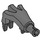 LEGO Dark Stone Gray Dinosaur Hand with Black Class (21982 / 54572)