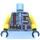 LEGO Dunkles Steingrau Dinosaurs Torso (973)