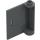 LEGO Dark Stone Gray Door 1 x 3 x 3 Left with Hollow Hinge (60658)