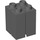 LEGO Dark Stone Gray Duplo 2 x 2 x 2 with Slits (41978)