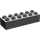 LEGO Dark Stone Gray Duplo Brick 2 x 6 (2300)