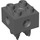 LEGO Dark Stone Gray Duplo Clutch Brick with Thread (74957 / 87249)