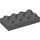 LEGO Gris pierre foncé Duplo assiette 2 x 4 (4538 / 40666)