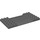 LEGO Dark Stone Gray Duplo Plate 6 x 12 with Ramps (95463)