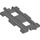 LEGO Dark Stone Gray Duplo Rail Straight (6377 / 31463)