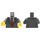 LEGO Dark Stone Gray Fred Finley Minifig Torso (973 / 76382)