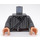 LEGO Dark Stone Gray Gandalf the Grey with hat and cape Torso (973 / 76382)