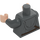 LEGO Grigio pietra scuro Gandalf The Grey con Robe, Cappello e Mantello Minifigure Busto (973 / 76382)