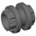 LEGO Dark Stone Gray Gear Shifter Ring (2473)