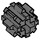 LEGO Dark Stone Gray Gear with 8 Teeth Type 2 (10928)