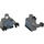 LEGO Gris pierre foncé General Veers avec Casque avec Goggles Minifig Torse (973 / 76382)
