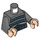 LEGO Dark Stone Gray Gool Torso (973 / 76382)