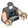 LEGO Dark Stone Gray Griff Halloran Minifig Torso (973 / 76382)