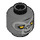 LEGO Dark Stone Gray Grumlo Head (Recessed Solid Stud) (14053 / 16746)