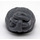LEGO Gris pierre foncé Cheveux avec Knot Bun et séparation centrale (13251)