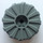 LEGO Dark Stone Gray Hard Plastic Wheel Ø54 x 30 (2515)