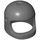 LEGO Dark Stone Gray Helmet with Thick Chin Strap (50665)