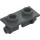 LEGO Dark Stone Gray Hinge 1 x 2 Top (3938)