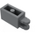LEGO Dark Stone Gray Hinge Brick 1 x 2 Locking with Dual Finger on End Horizontal (30540 / 54672)