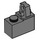 LEGO Dark Stone Gray Hinge Brick 1 x 2 with 1 Finger (76385)