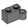 LEGO Dark Stone Gray Hinge Brick 1 x 4 Base (3831)