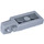 LEGO Dark Stone Gray Hinge Plate 1 x 2 Locking with Single Finger on End Vertical with Bottom Groove (44301)