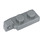 LEGO Dark Stone Gray Hinge Plate 1 x 2 Locking with Single Finger on End Vertical without Bottom Groove (44301 / 49715)