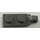 LEGO Dark Stone Gray Hinge Plate 1 x 2 Locking with Single Finger on End Vertical without Bottom Groove (44301 / 49715)