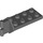 LEGO Dark Stone Gray Hinge Plate 2 x 4 with Articulated Joint - Male (3639)