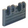 LEGO Donker Steengrijs Scharnier Trein Gate 2 x 4 Vergrendelings Dual 2 Stubs met verstevigingen aan de achterkant (44569 / 52526)