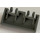 LEGO Dark Stone Gray Hinge Train Gate 2 x 4 Locking Dual 2 Stubs with Rear Reinforcements (44569 / 52526)