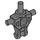 LEGO Dark Stone Gray IG-100 Magna Guard torso (61193)