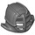 LEGO Dunkles Steingrau Kendo Helm mit Gitter Maske (98130)