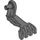 LEGO Dark Stone Gray Left Animal Arm (79601 / 104290)