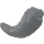 LEGO Dark Stone Gray Left Wampa / Tauntaun Horn (76779 / 86057)