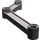 LEGO Dark Stone Gray Link 1 x 9 Bent with Three Holes (28978 / 64451)