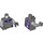 LEGO Gris pierre foncé Llama Knight Minifig Torse (973 / 76382)