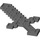 LEGO Dark Stone Gray Minecraft Sword (41651)