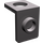 LEGO Dark Stone Gray Minfigure Neck Bracket Thinner Back Wall (42446)