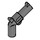 LEGO Dunkles Steingrau Minifig Gewehr Revolver (30132 / 88419)