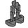LEGO Dark Stone Gray Minifig Mechanical Legs (30376 / 49713)