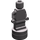 LEGO Gris pierre foncé Minifig Statuette (53017 / 90398)