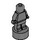 LEGO Donker Steengrijs Minifig Statuette (53017 / 90398)